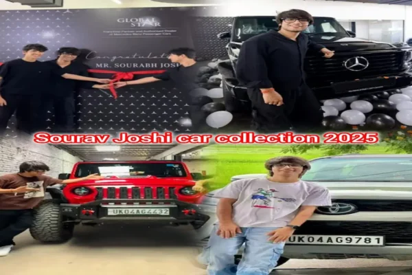 Sourav Joshi car collection 2025